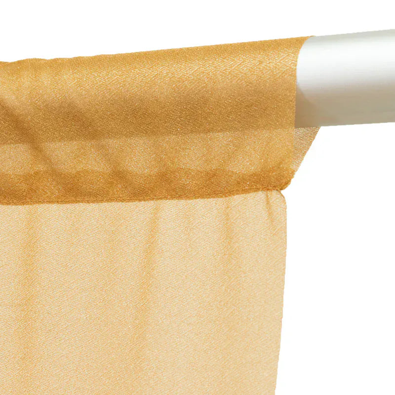 5 ft x 10 ft Wedding Arch Drape Backdrop Curtain Panel with Rod Pocket