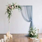 5 ft x 10 ft Wedding Arch Drape Backdrop Curtain Panel with Rod Pocket