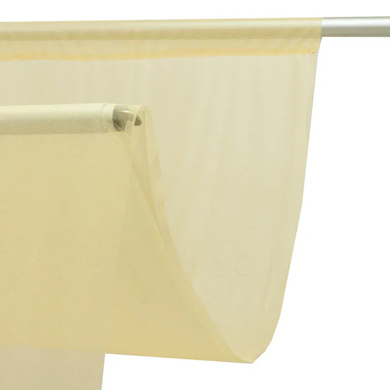 5 ft x 10 ft Wedding Arch Drape Backdrop Curtain Panel with Rod Pocket CUR_PANCHIF01_5x10_CHMP