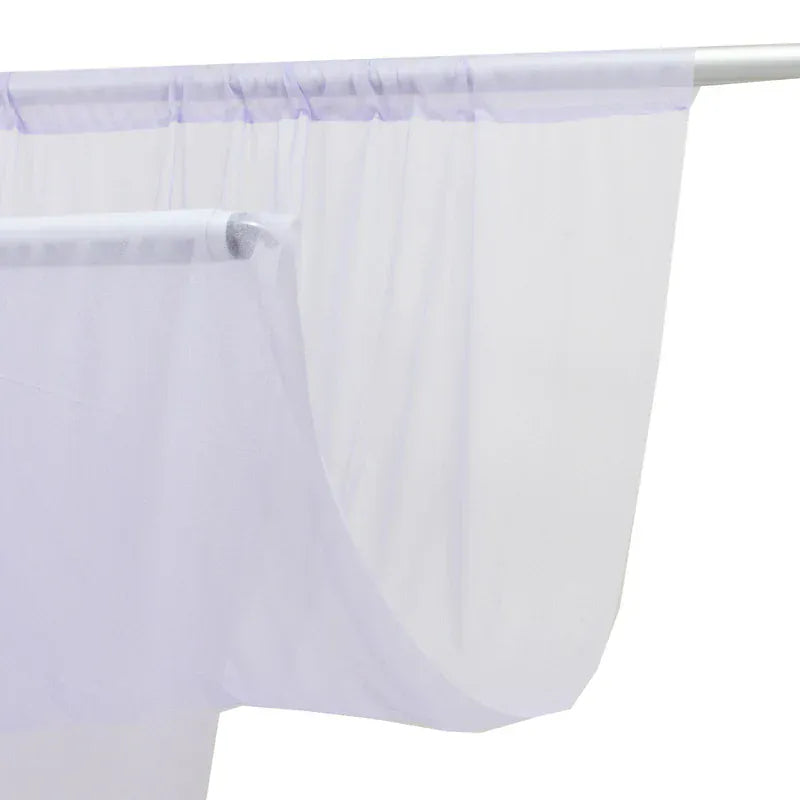 5 ft x 10 ft Wedding Arch Drape Backdrop Curtain Panel with Rod Pocket CUR_PANCHIF01_5x10_LAV