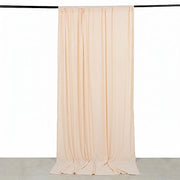 5 ft x 12 ft 4-Way Stretch Spandex Divider Backdrop Curtain
