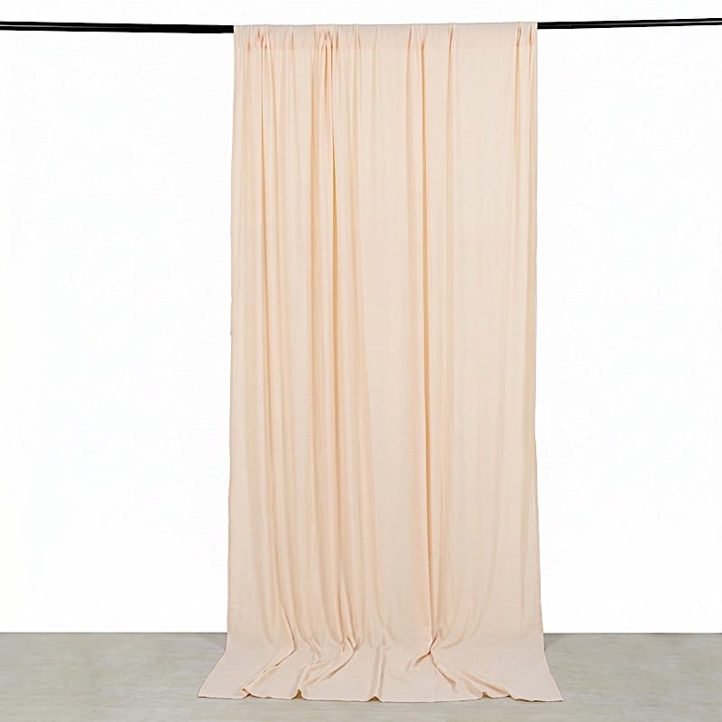 5 ft x 12 ft 4-Way Stretch Spandex Divider Backdrop Curtain
