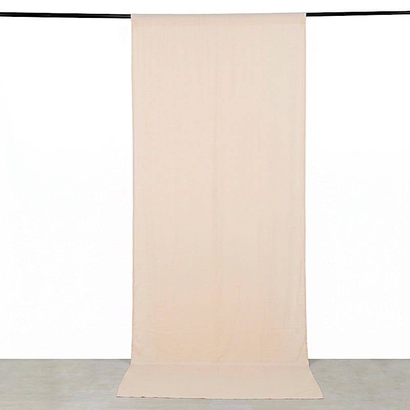 5 ft x 12 ft 4-Way Stretch Spandex Divider Backdrop Curtain