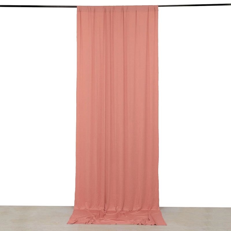 5 ft x 12 ft 4-Way Stretch Spandex Divider Backdrop Curtain
