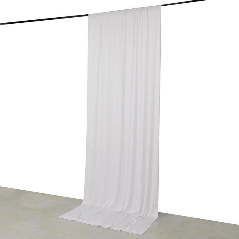 5 ft x 12 ft 4-Way Stretch Spandex Divider Backdrop Curtain