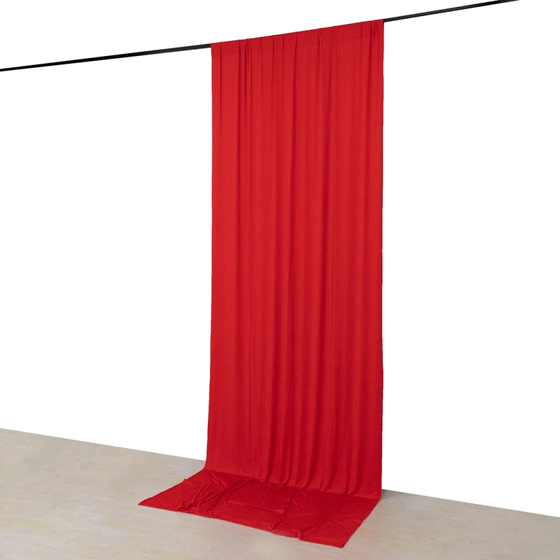 5 ft x 12 ft 4-Way Stretch Spandex Divider Backdrop Curtain