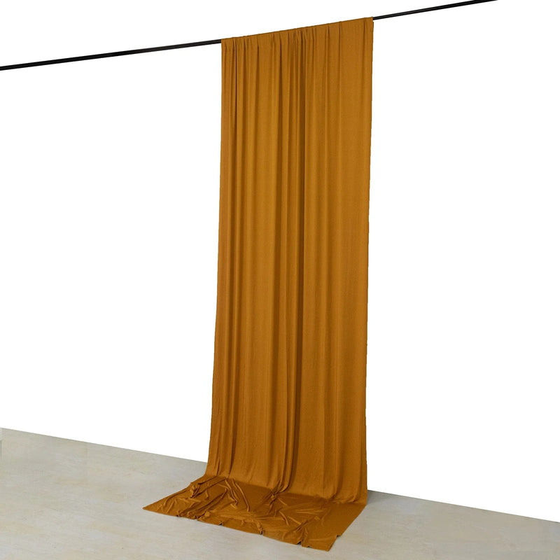 5 ft x 12 ft 4-Way Stretch Spandex Divider Backdrop Curtain