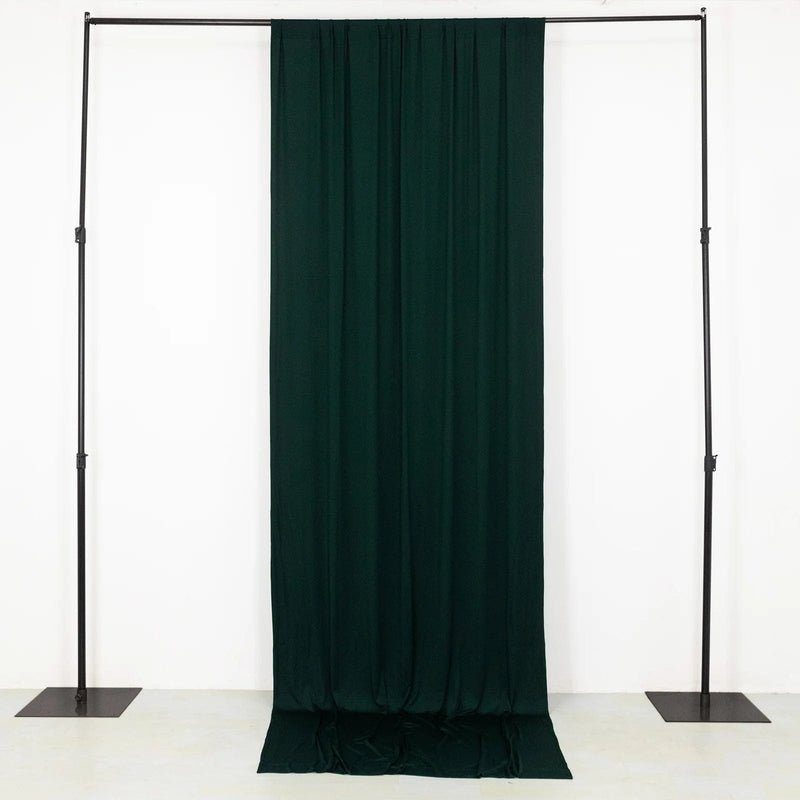 5 ft x 12 ft 4-Way Stretch Spandex Divider Backdrop Curtain