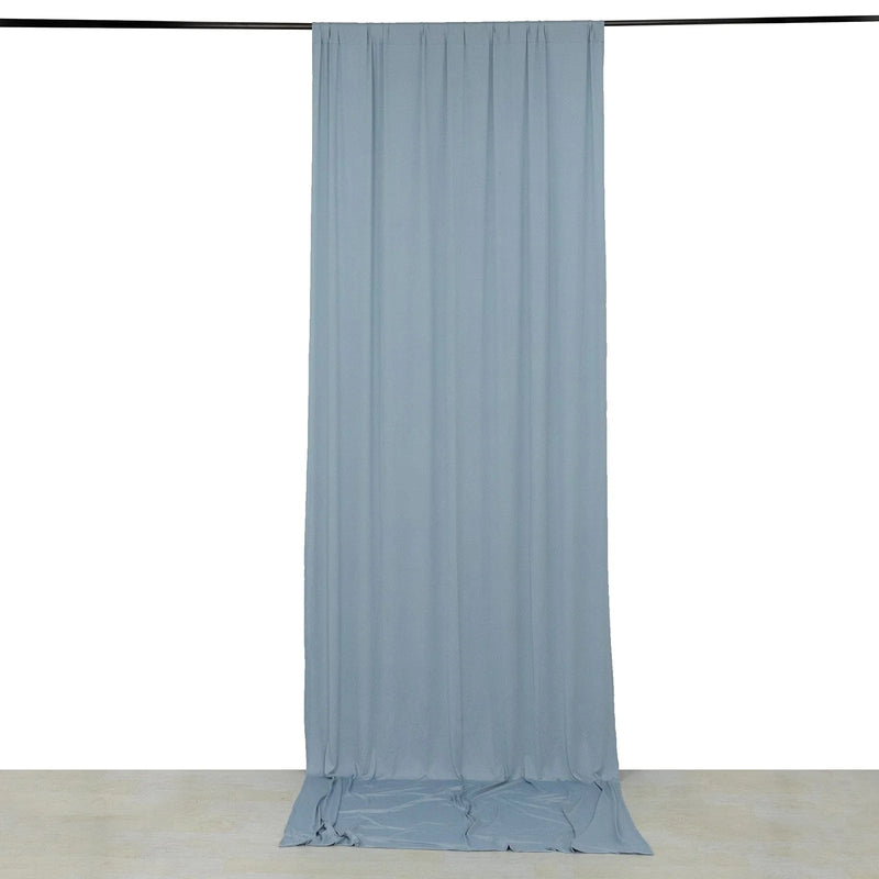 5 ft x 12 ft 4-Way Stretch Spandex Divider Backdrop Curtain