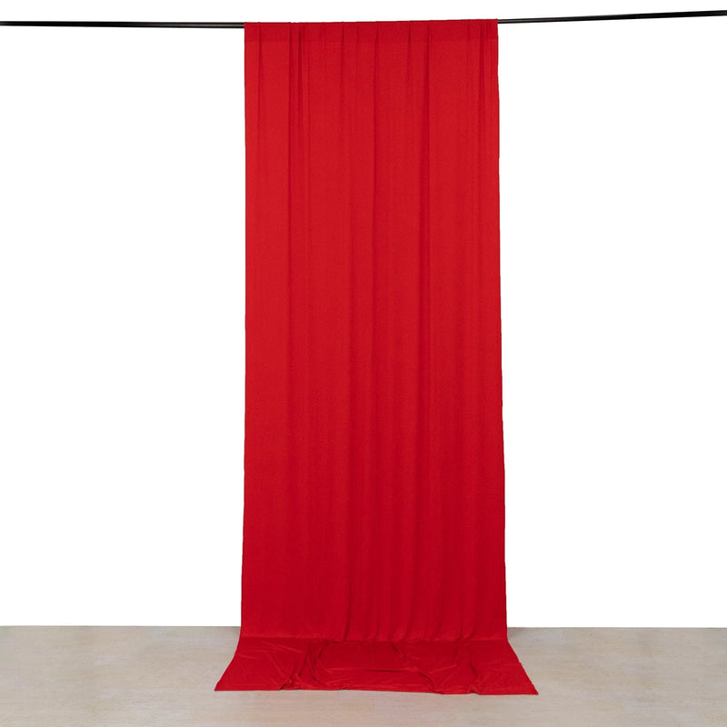 5 ft x 12 ft 4-Way Stretch Spandex Divider Backdrop Curtain