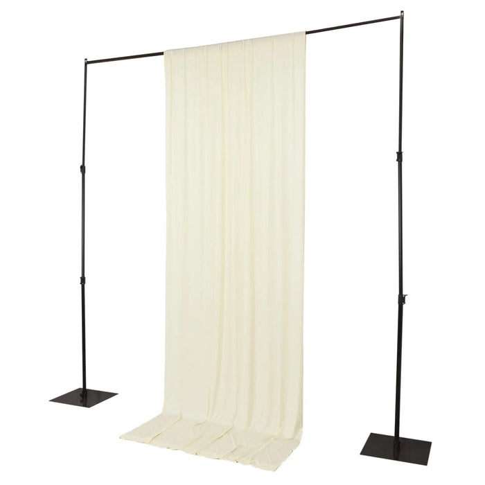5 ft x 12 ft 4-Way Stretch Spandex Divider Backdrop Curtain CUR_PANSPX_5X12_IVR