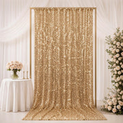5 ft x 12 ft Big Payette Sequined Backdrop Curtain with Rod Pocket