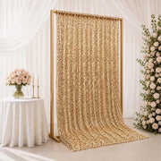 5 ft x 12 ft Big Payette Sequined Backdrop Curtain with Rod Pocket