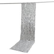 5 ft x 12 ft Big Payette Sequined Backdrop Curtain with Rod Pocket