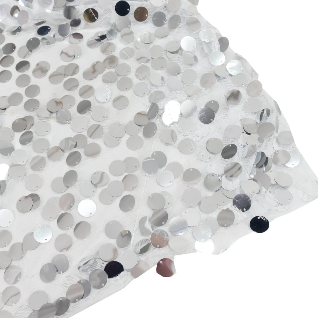5 ft x 12 ft Big Payette Sequined Backdrop Curtain with Rod Pocket