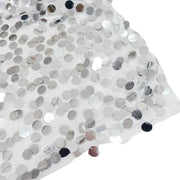 5 ft x 12 ft Big Payette Sequined Backdrop Curtain with Rod Pocket