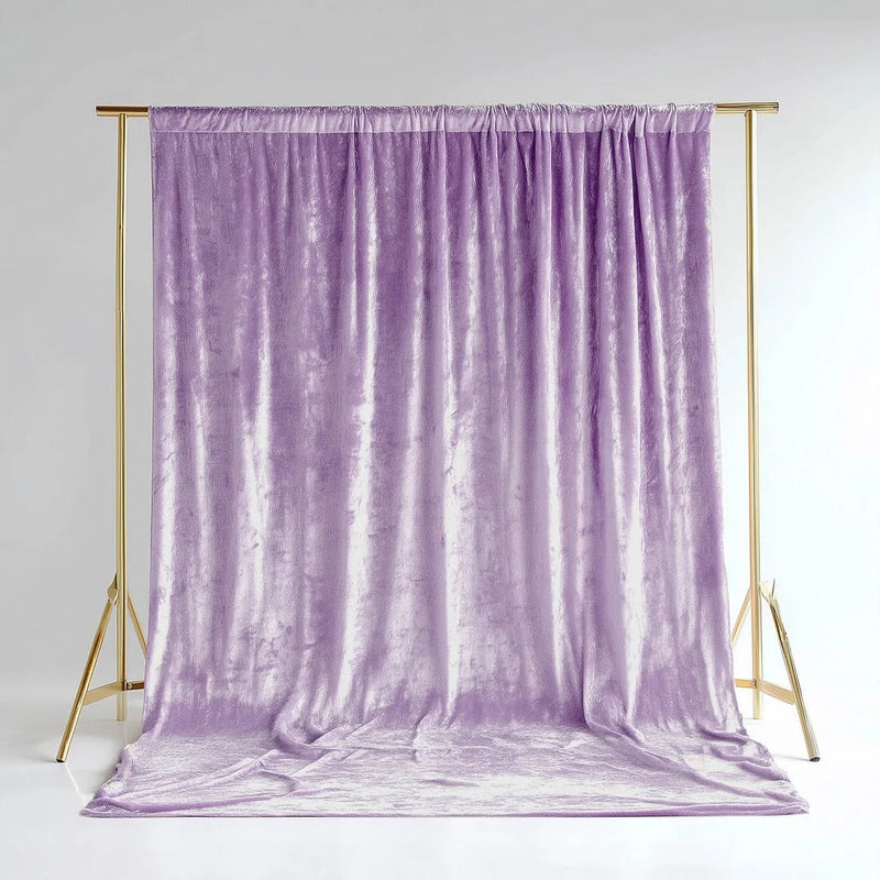 5 ft x 12 ft Premium Smooth Velvet Backdrop Curtain