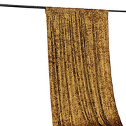 5 ft x 12 ft Premium Smooth Velvet Backdrop Curtain BKDP_VEL_5X12_GOLD