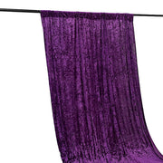 5 ft x 12 ft Premium Smooth Velvet Backdrop Curtain BKDP_VEL_5X12_PURP