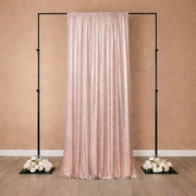 5 ft x 12 ft Sequin Backdrop Curtain Drape Panel with Rod Pocket