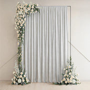 5 ft x 12 ft Sequin Backdrop Curtain Drape Panel with Rod Pocket
