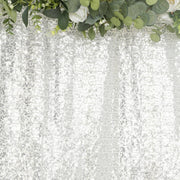5 ft x 12 ft Sequin Backdrop Curtain Drape Panel with Rod Pocket