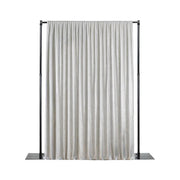 5 ft x 12 ft Sequin Backdrop Curtain Drape Panel with Rod Pocket BKDP_02_5X12_SILV