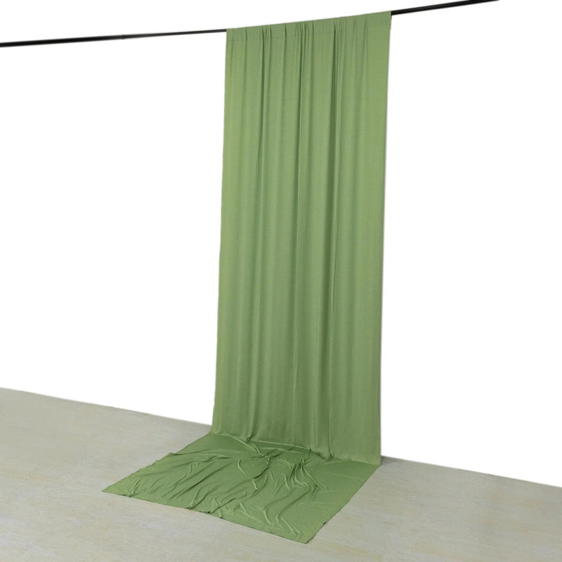 5 ft x 14 ft 4-Way Stretch Spandex Divider Backdrop Curtain