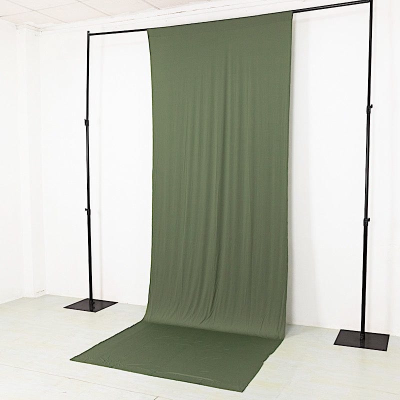 5 ft x 14 ft 4-Way Stretch Spandex Divider Backdrop Curtain
