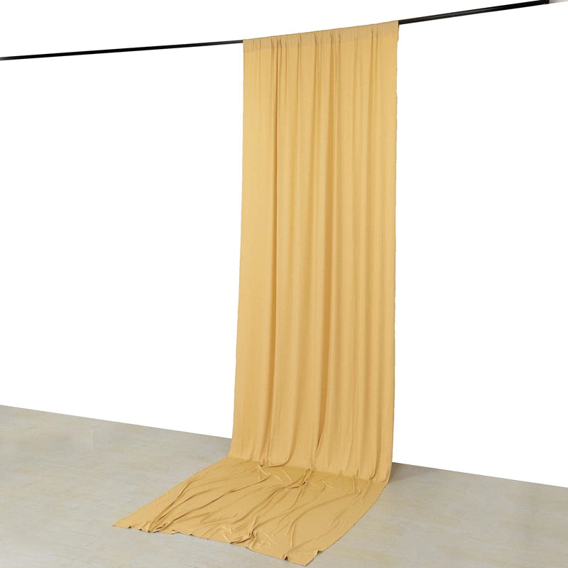 5 ft x 14 ft 4-Way Stretch Spandex Divider Backdrop Curtain