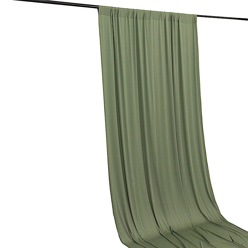 5 ft x 14 ft 4-Way Stretch Spandex Divider Backdrop Curtain