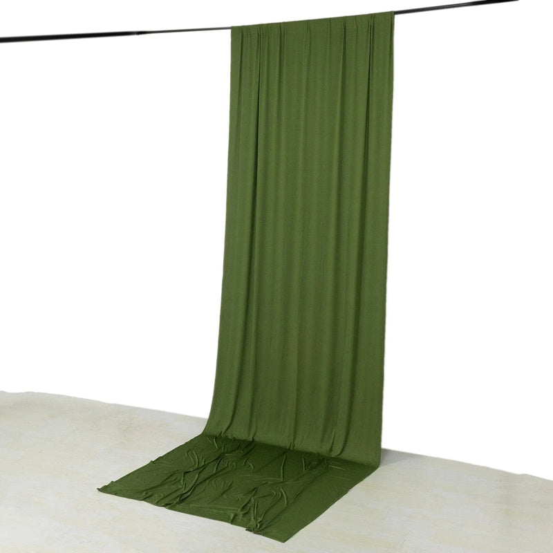 5 ft x 14 ft 4-Way Stretch Spandex Divider Backdrop Curtain
