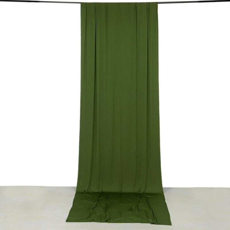 5 ft x 14 ft 4-Way Stretch Spandex Divider Backdrop Curtain