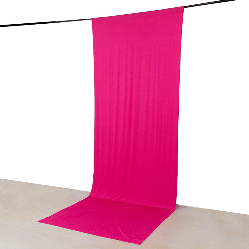 5 ft x 14 ft 4-Way Stretch Spandex Divider Backdrop Curtain