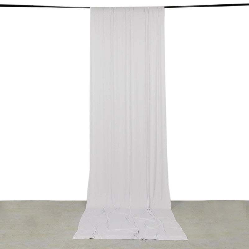 5 ft x 14 ft 4-Way Stretch Spandex Divider Backdrop Curtain