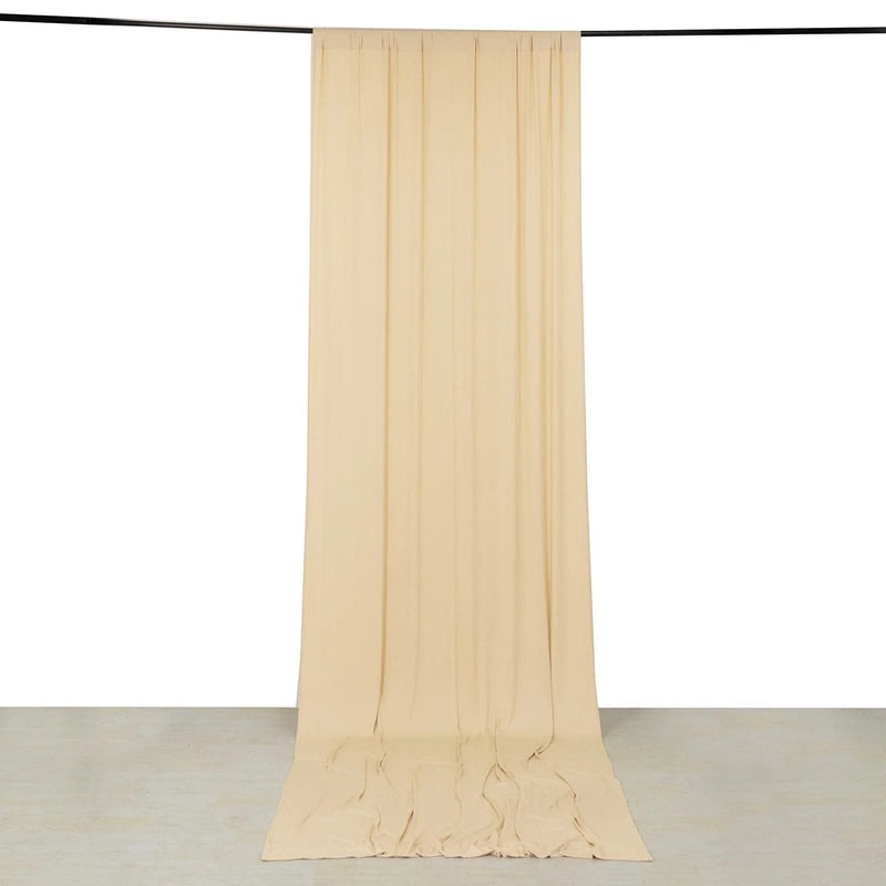 5 ft x 14 ft 4-Way Stretch Spandex Divider Backdrop Curtain