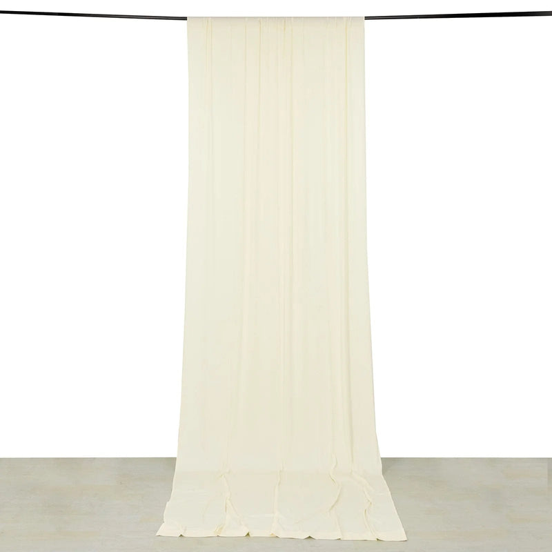 5 ft x 14 ft 4-Way Stretch Spandex Divider Backdrop Curtain