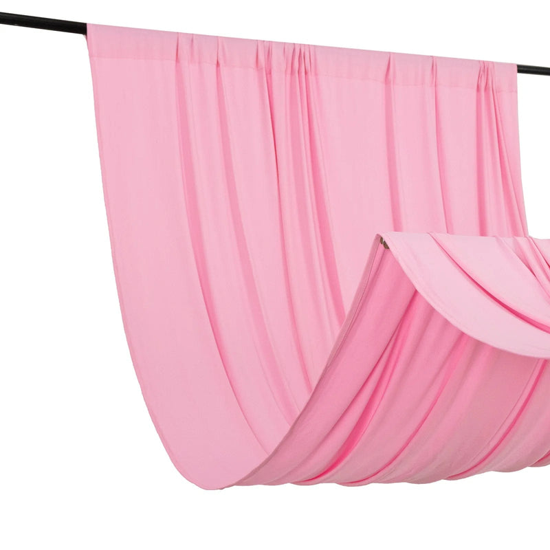 5 ft x 14 ft 4-Way Stretch Spandex Divider Backdrop Curtain