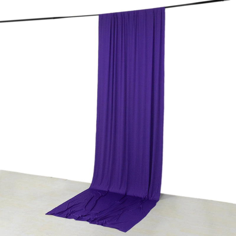 5 ft x 14 ft 4-Way Stretch Spandex Divider Backdrop Curtain