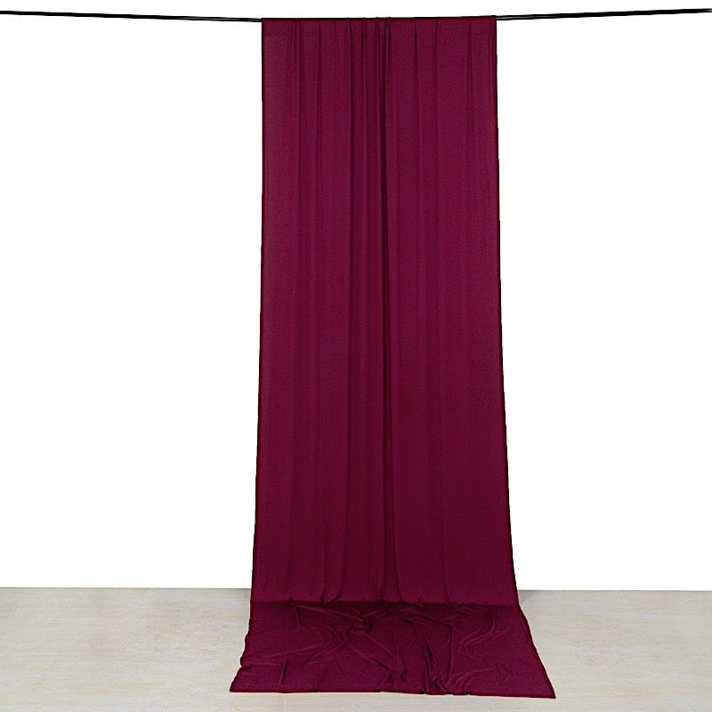 5 ft x 14 ft 4-Way Stretch Spandex Divider Backdrop Curtain
