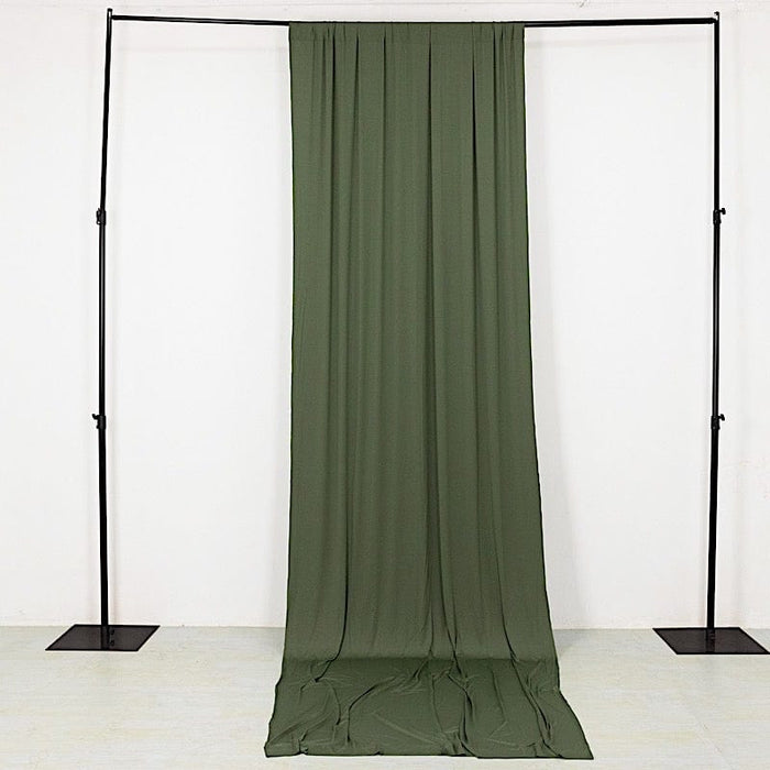 5 ft x 14 ft 4-Way Stretch Spandex Divider Backdrop Curtain CUR_PANSPX_5X14_DSG