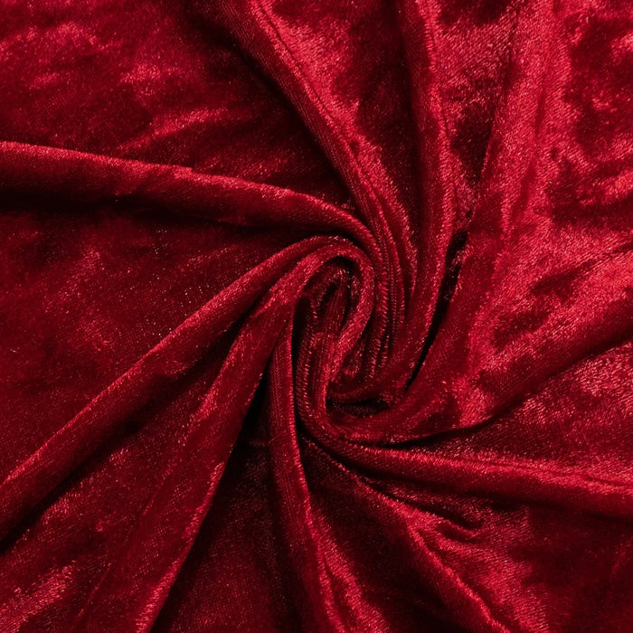 5 ft x 14 ft Crushed Velvet Backdrop Curtain with Rod Pocket