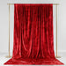 5 ft x 14 ft Crushed Velvet Backdrop Curtain with Rod Pocket