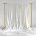 5 ft x 14 ft Crushed Velvet Backdrop Curtain with Rod Pocket