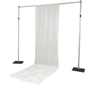 5 ft x 14 ft Crushed Velvet Backdrop Curtain with Rod Pocket