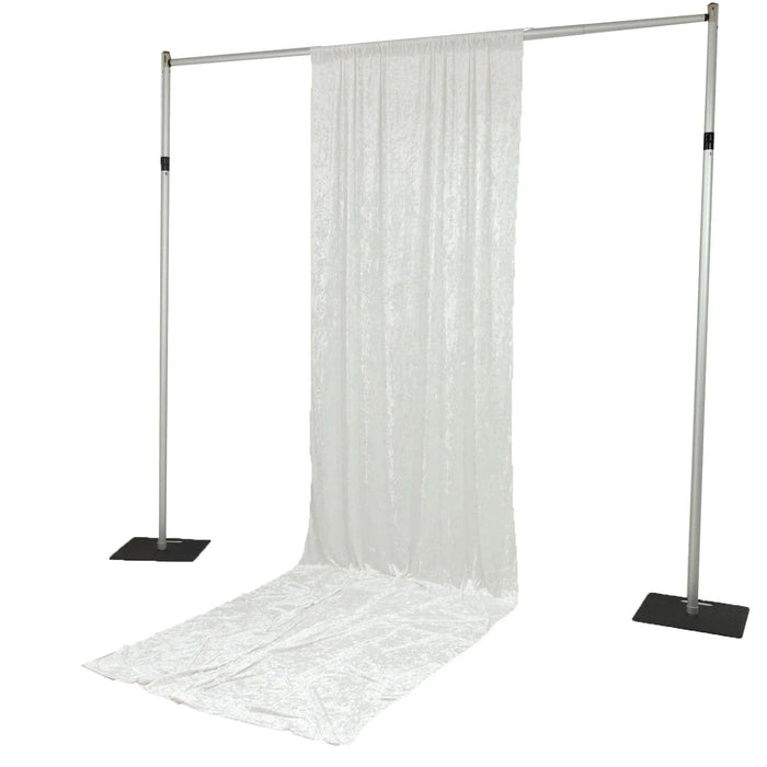 5 ft x 14 ft Crushed Velvet Backdrop Curtain with Rod Pocket
