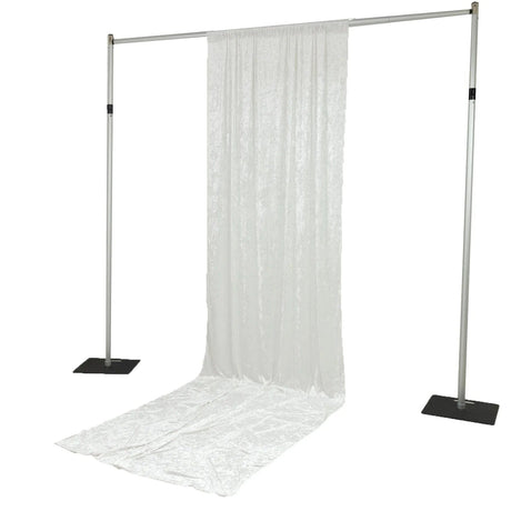 5 ft x 14 ft Crushed Velvet Backdrop Curtain with Rod Pocket
