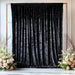 5 ft x 14 ft Crushed Velvet Backdrop Curtain with Rod Pocket