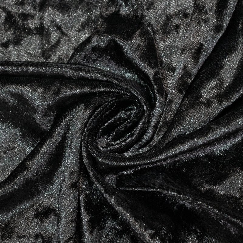 5 ft x 14 ft Crushed Velvet Backdrop Curtain with Rod Pocket