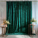 5 ft x 14 ft Crushed Velvet Backdrop Curtain with Rod Pocket